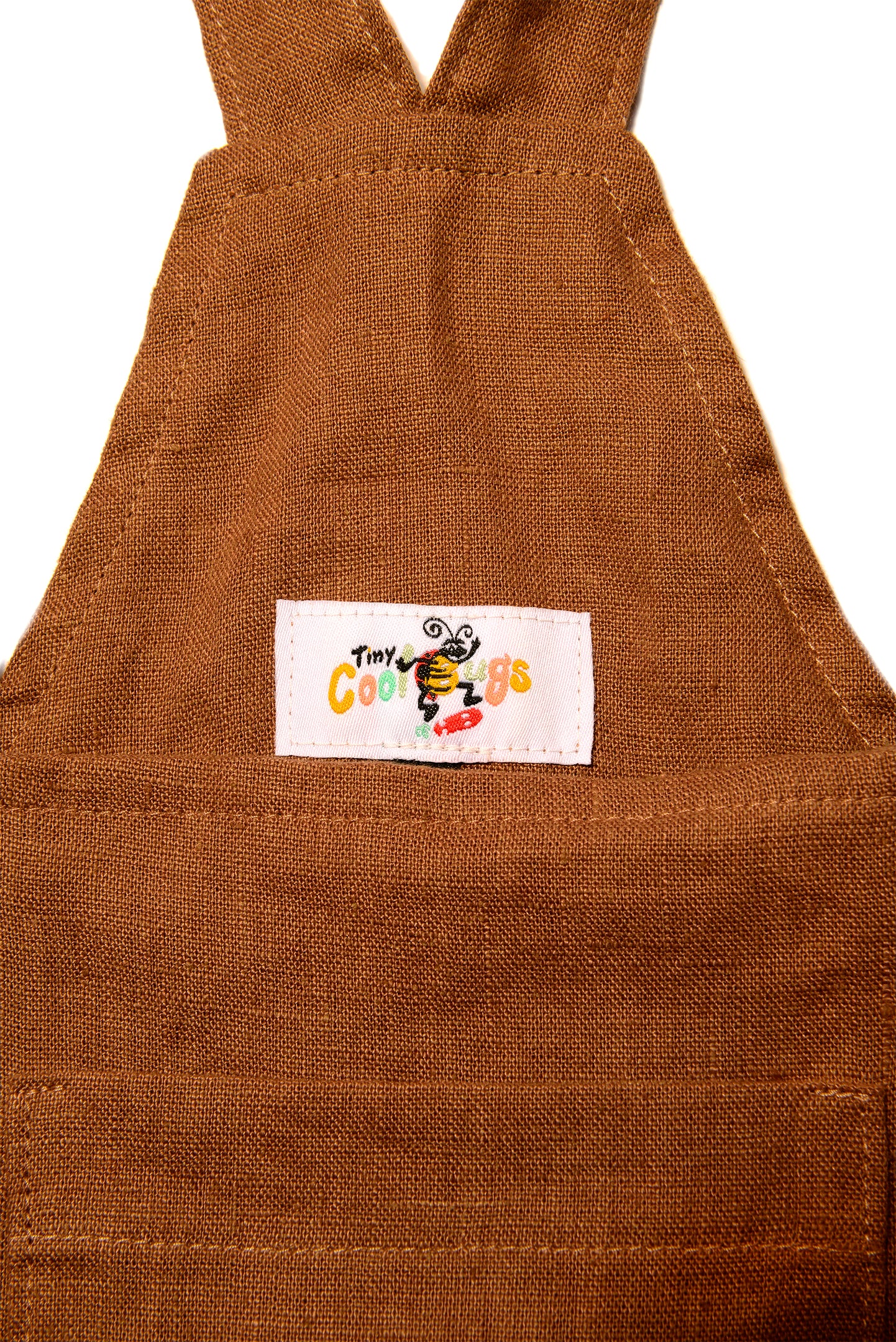 Pre-order Cocoa Linen Overalls