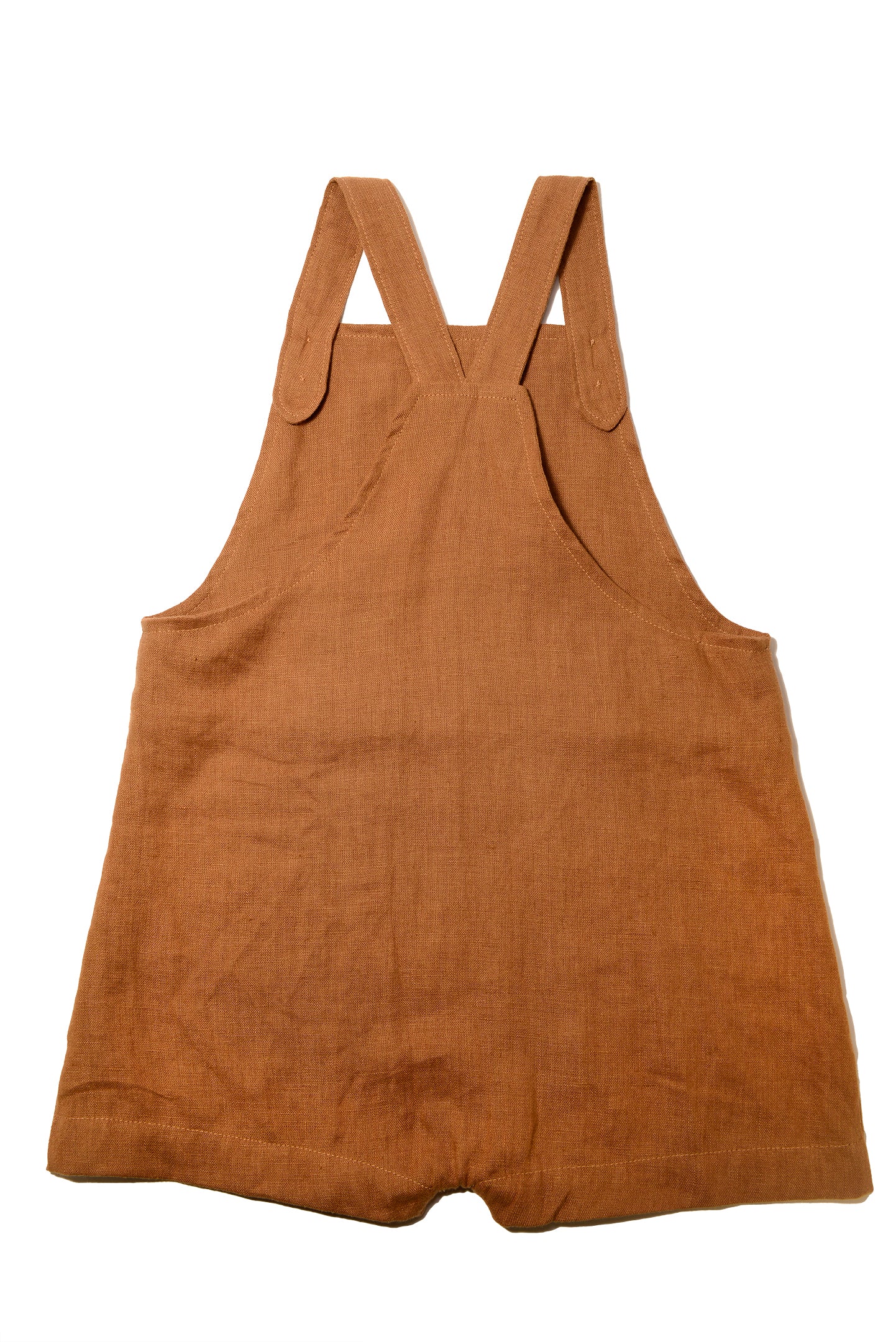 Pre-order Cocoa Linen Overalls