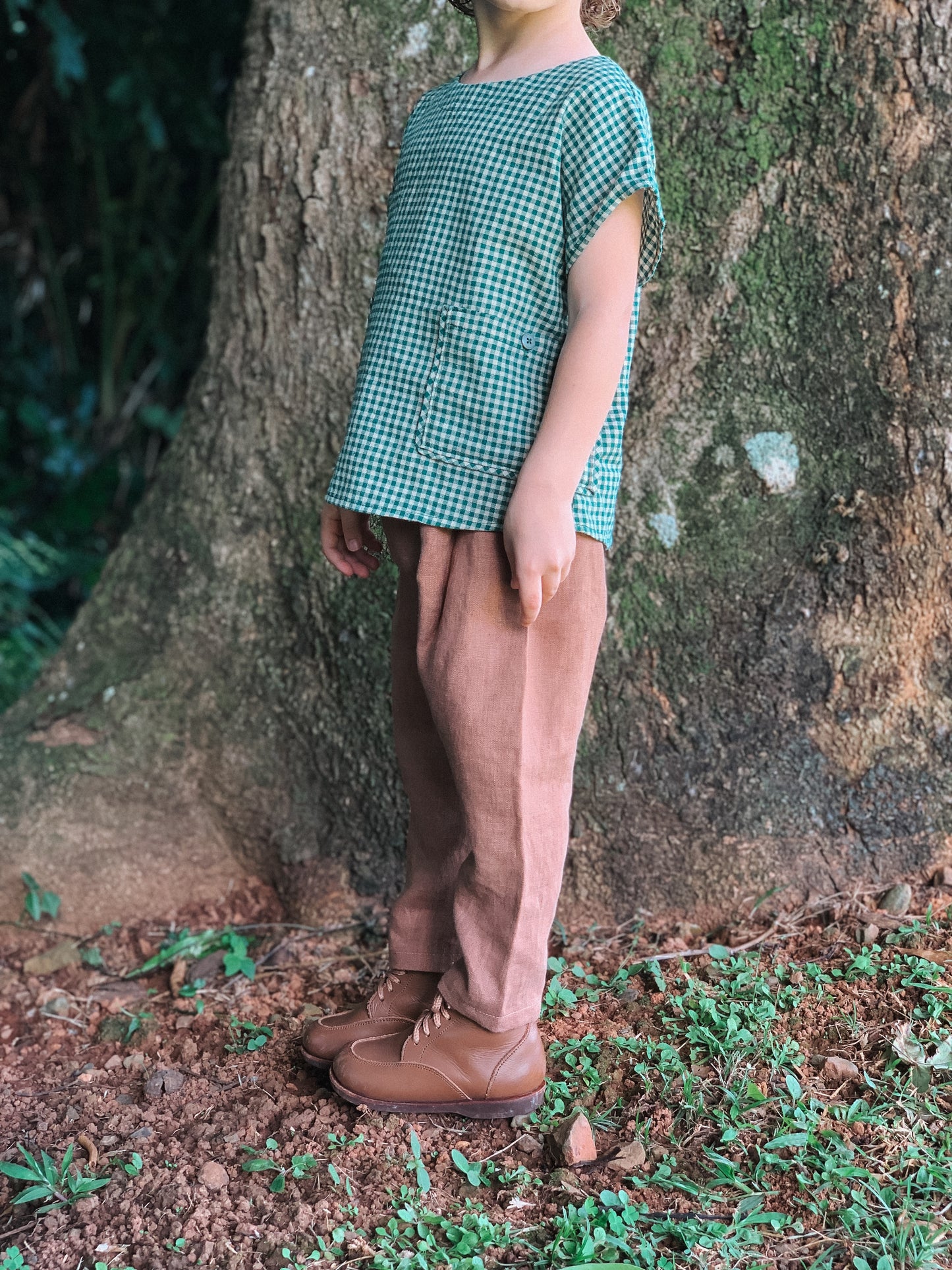 Pre-order Cocoa Linen Harem Pants
