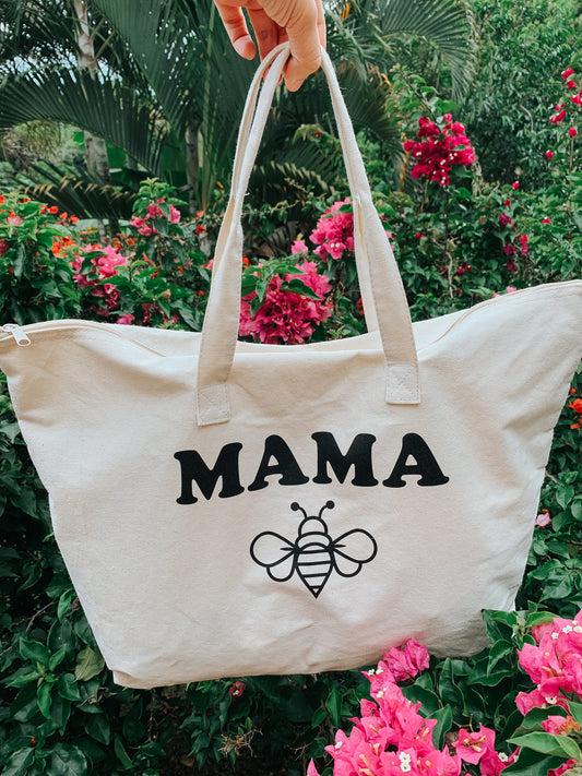 Mama Bee Large Tote Bag
