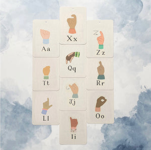 Sign Language Alphabet Flashcards